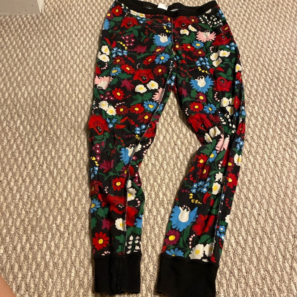 Hanna Anderson  , Size: S , pj pants , colorful w flowers , 100% cotton